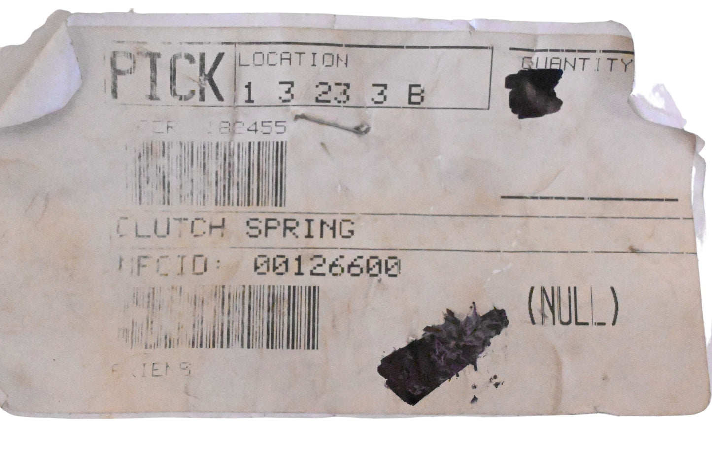 Ariens 00126600 Clutch Spring NOS