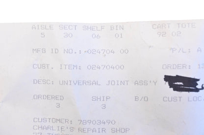 Ariens 24704, 02470400 Universal Chute Rod NOS