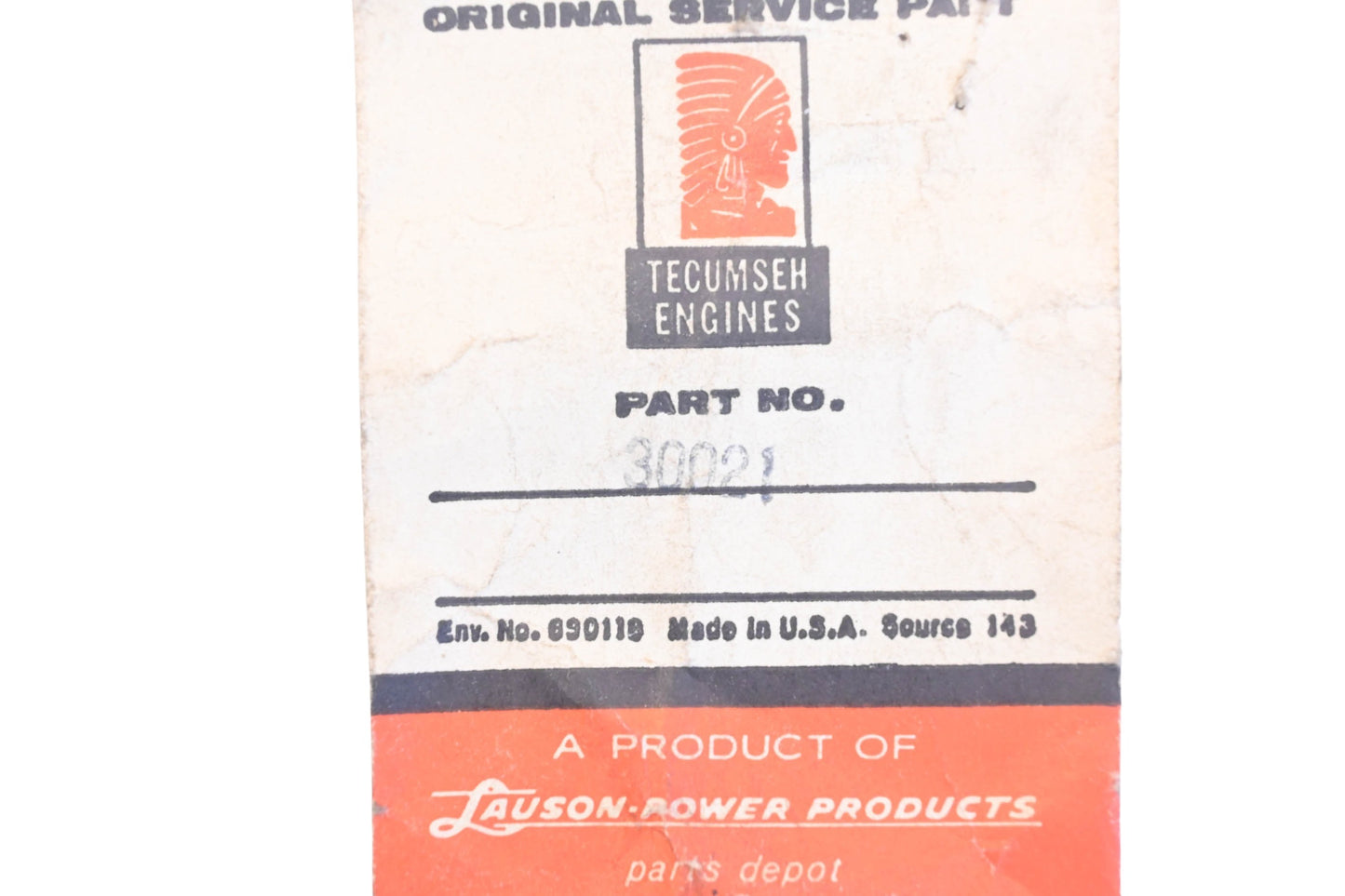 New OEM Tecumseh 30021 Brush Spring NOS