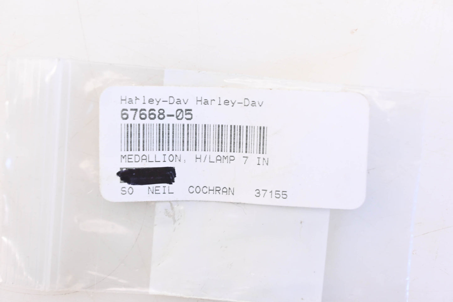 New OEM Harley Davidson 67668-05 Headlamp Emblem NOS