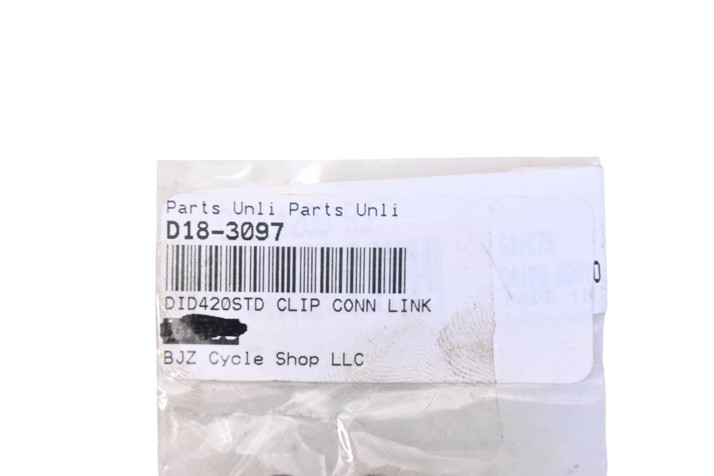 Parts Unlimited D18-3097 Connecting Link NOS