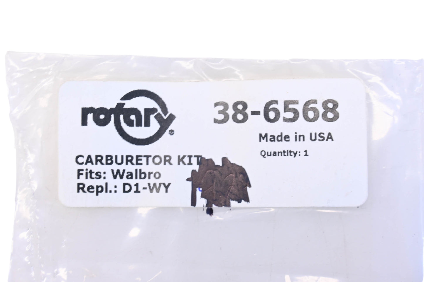 Rotary 38-6568 Carburetor Kit NOS