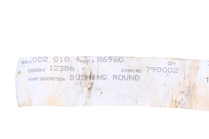 New OEM Husqvarna 86960 Round Bushing NOS