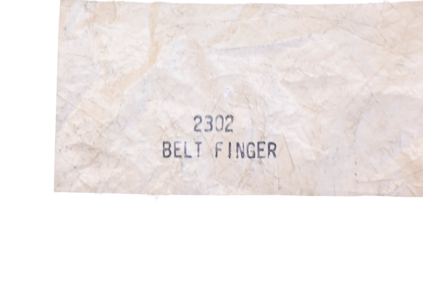 Ariens 2302, 00230200 Belt Finger NOS