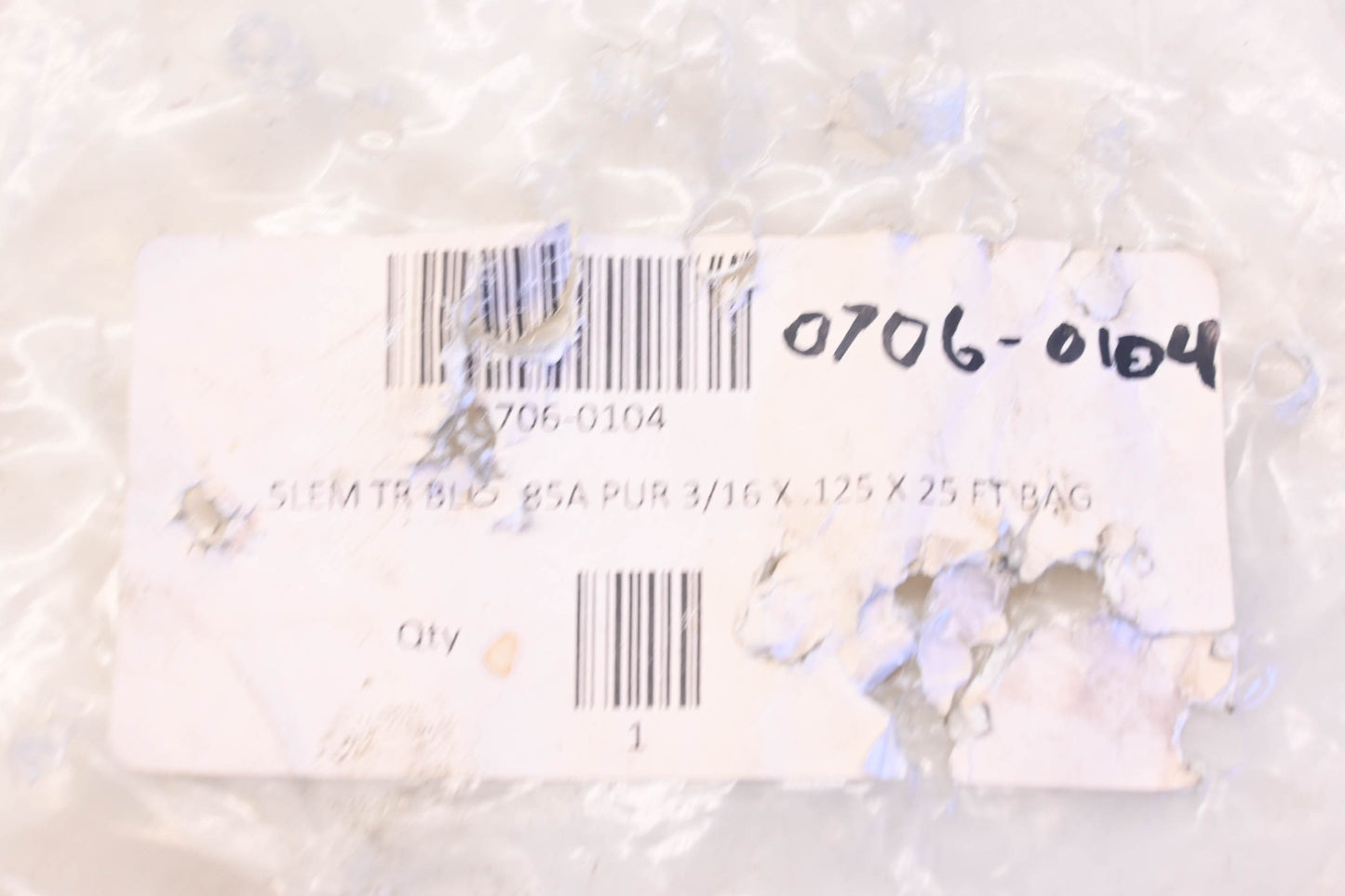 Parts Unlimited 0706-0104 Blue Polyurethane Fuel Line 25' NOS