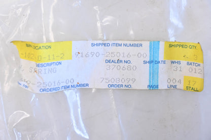 New OEM Yamaha 91690-25016-00 Spring Pins Qty 3 NOS