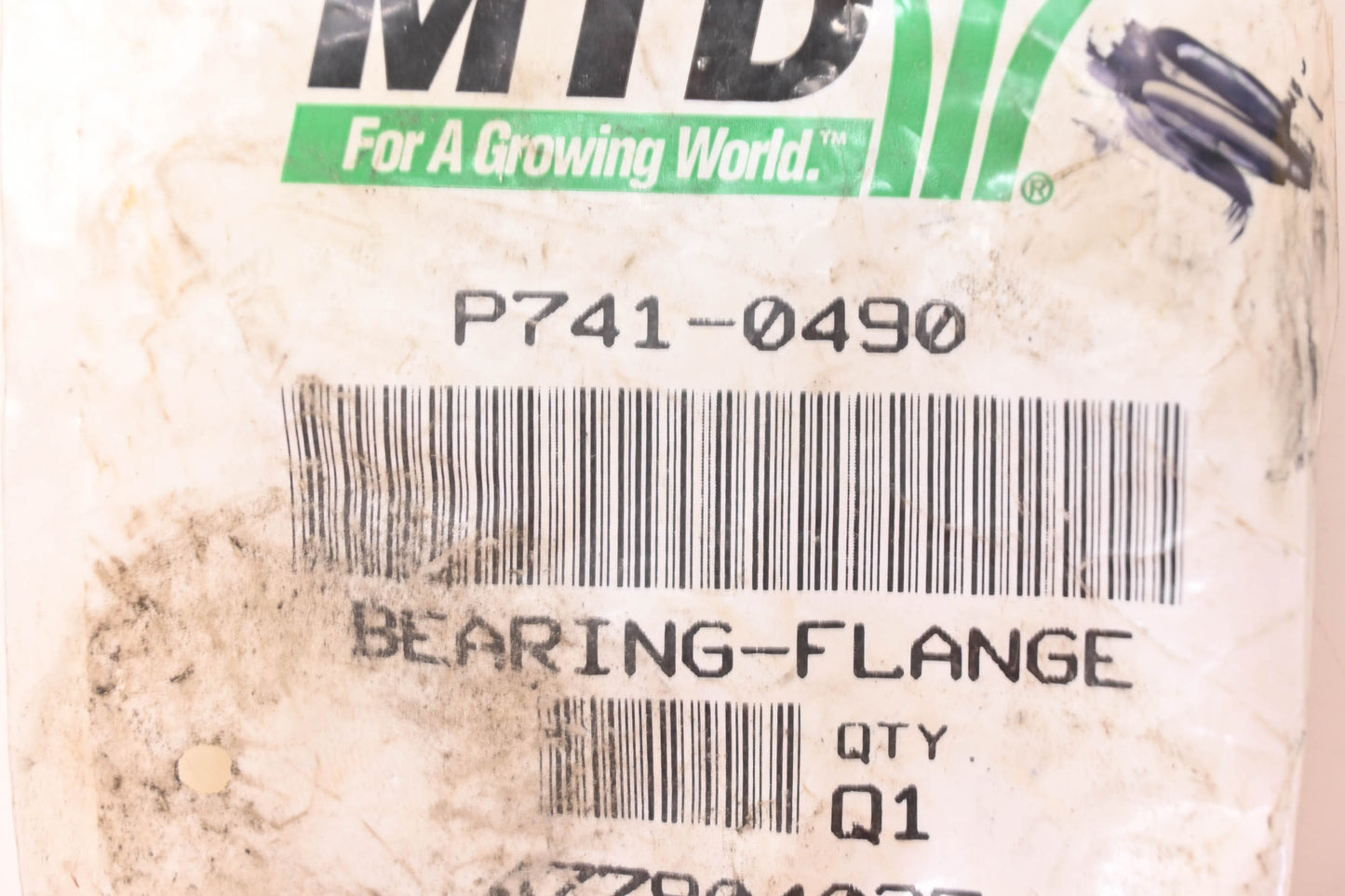 MTD 741-0490, 477804037 Flange Bearing NOS