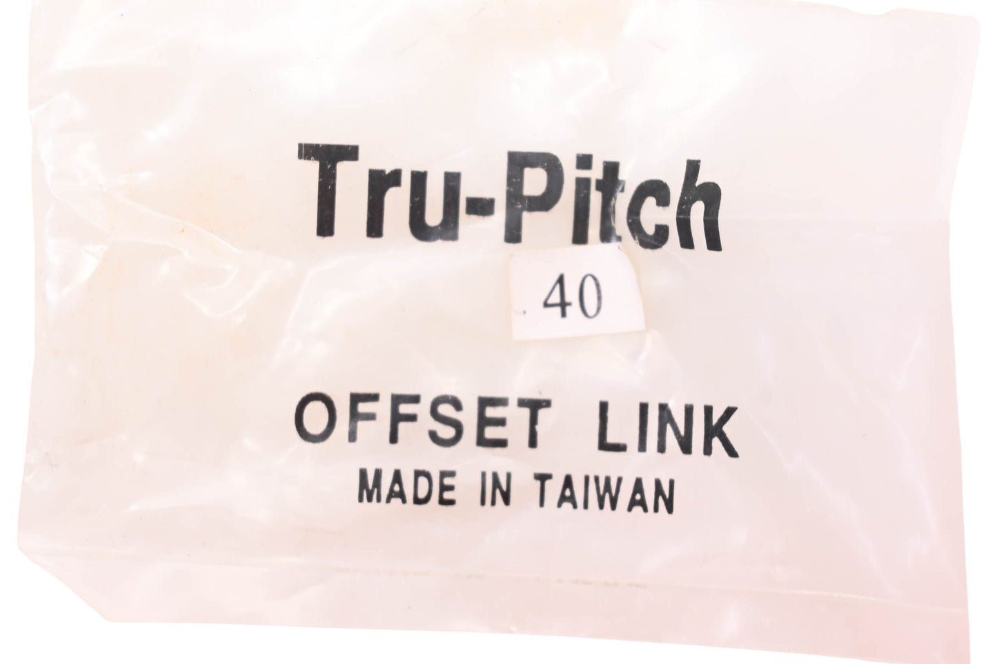 Tru-Pitch 40, 40-1R Offset Chain Links Qty 2 NOS