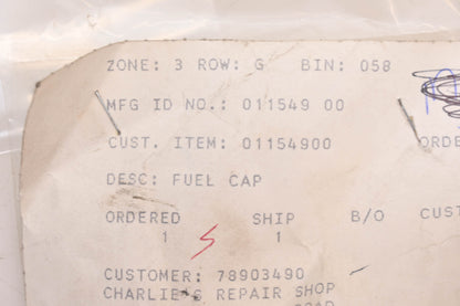Ariens 01154900 Fuel Cap NOS