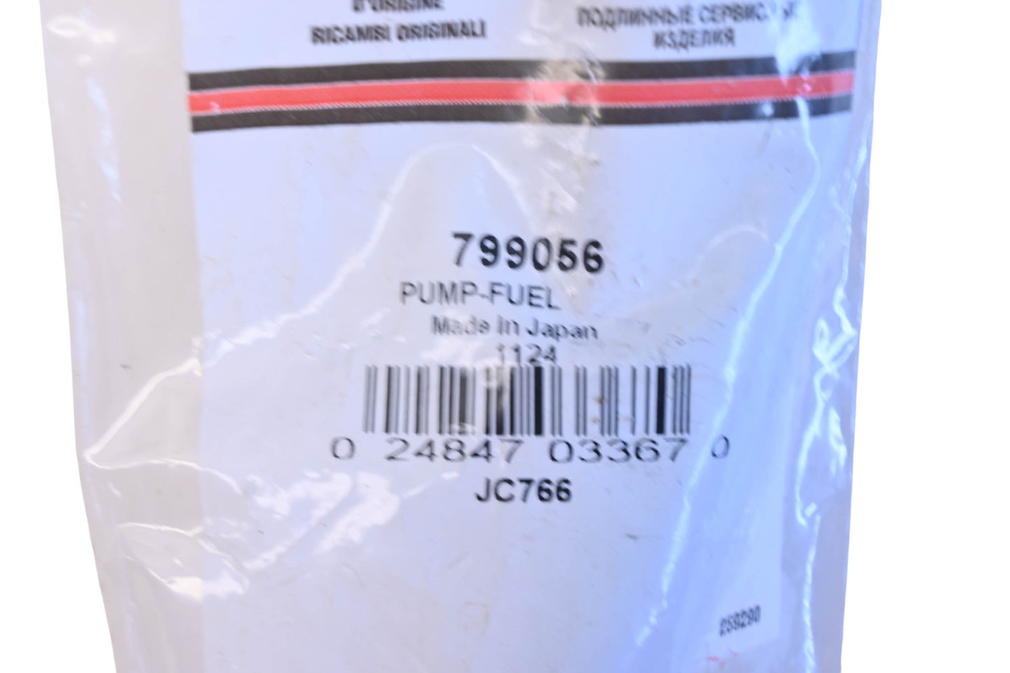 New OEM Briggs & Stratton 799056 Fuel Pump Kit NOS