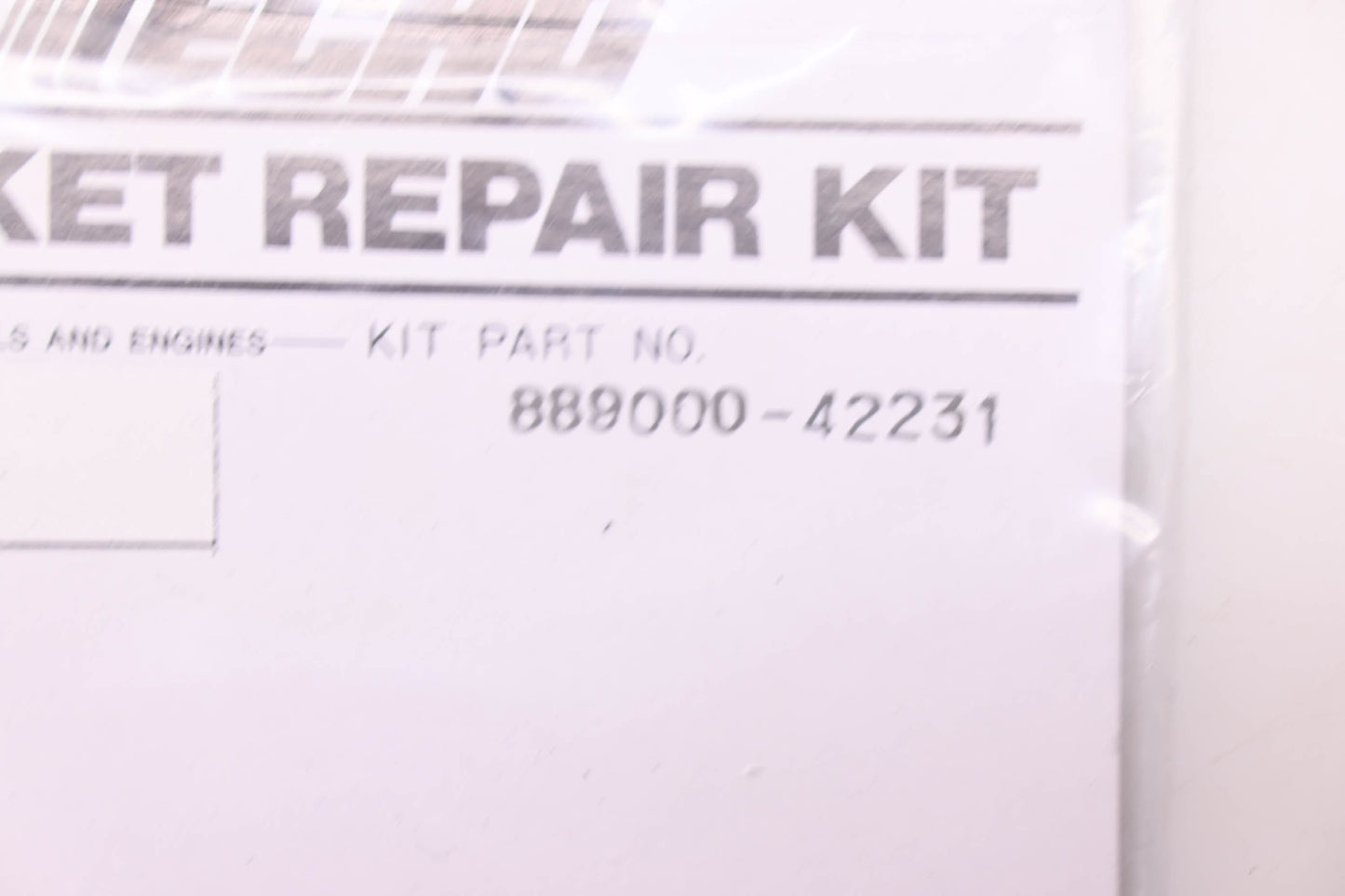 New OEM Echo 889000-42231 Gasket Repair Kit NOS