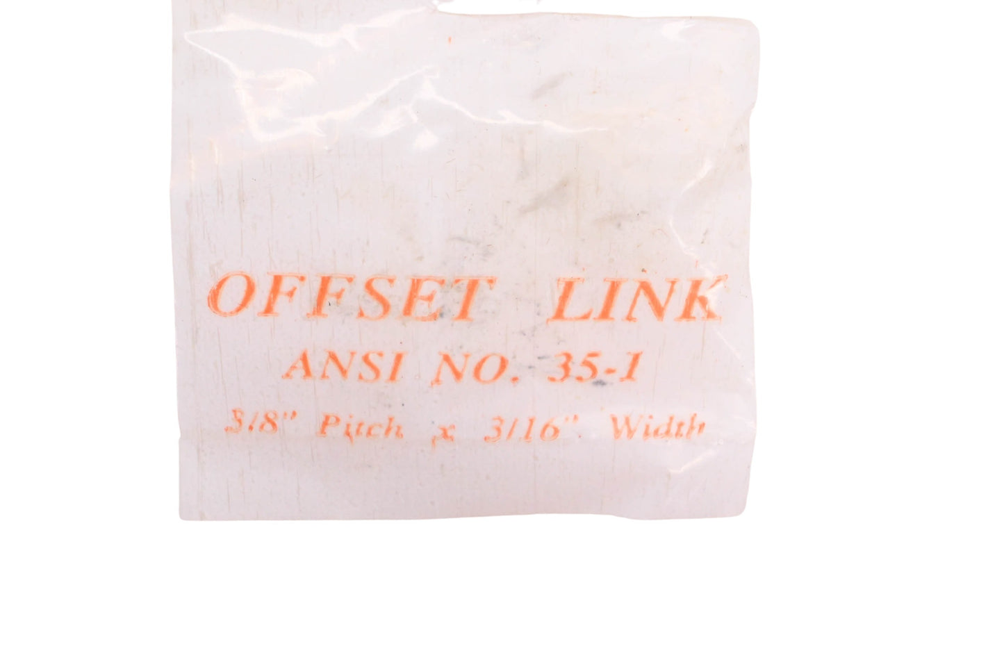 Aftermarket 35-1 ANSI Offset Chain Links Qty 2 NOS
