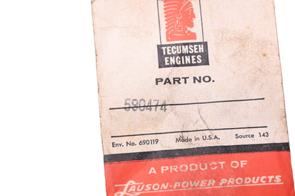 New OEM Tecumseh 590474 Dog Cam NOS