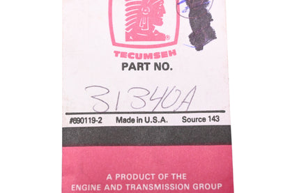 New OEM Tecumseh 31340A Intake Pipe Gaskets Qty 2 NOS