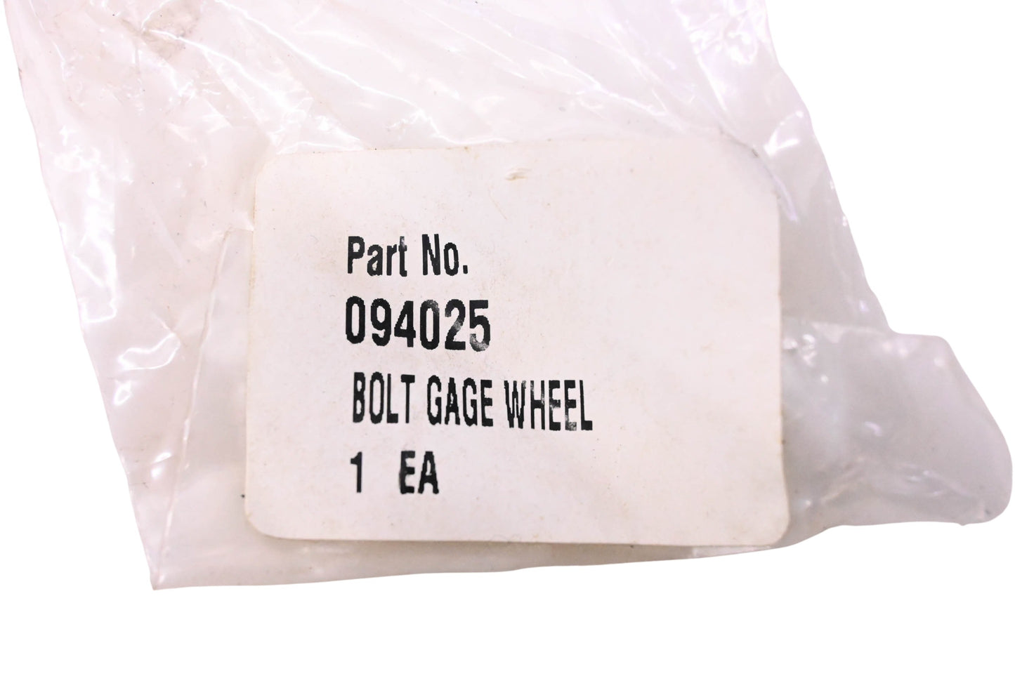 New OEM Briggs & Stratton 094025 Wheel Gauge Bolt NOS