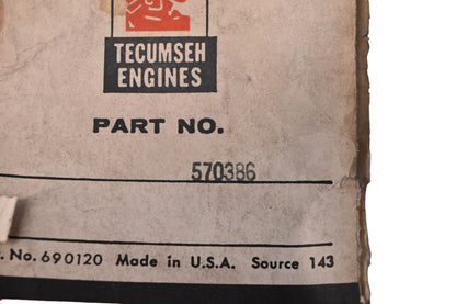 New OEM Tecumseh 570386 Spacer Kit NOS