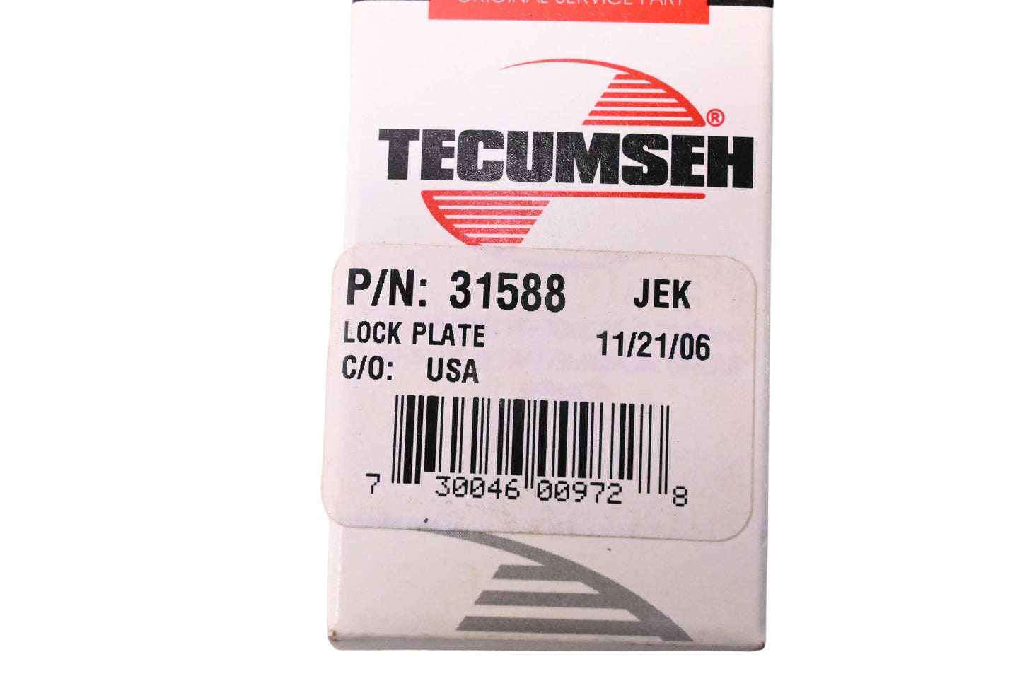 New OEM Tecumseh 31588 Lock Plate NOS