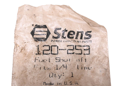 Stens 120-253 In-Line Fuel Shut-Off NOS
