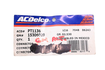 ACDelco PT1136 4 Pin Alternator Pigtail Connector Assembly Kit NOS
