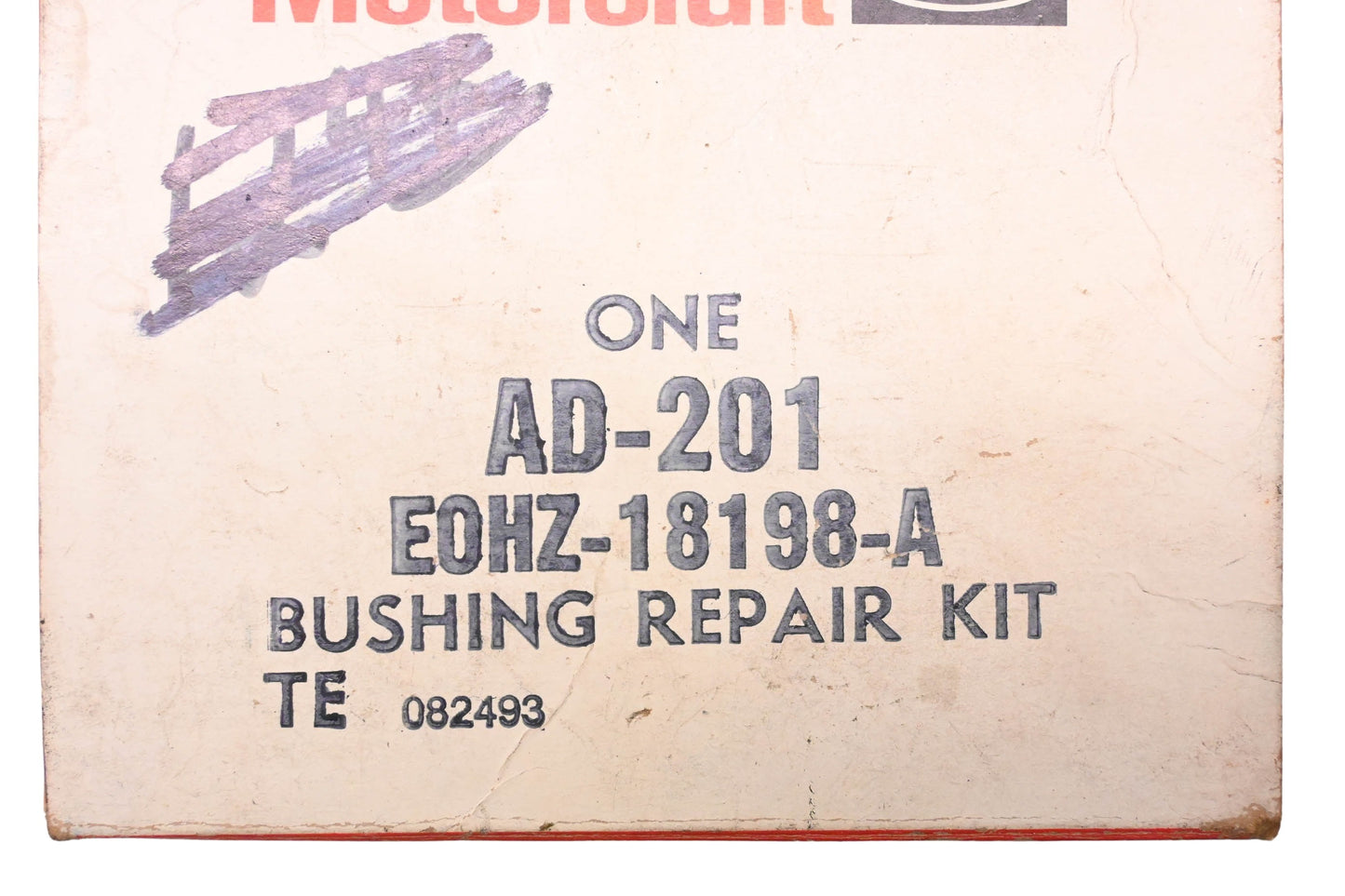 New OEM Motorcraft AD-201, E0HZ-18198-A Front Shock Bushing Repair Kit NOS