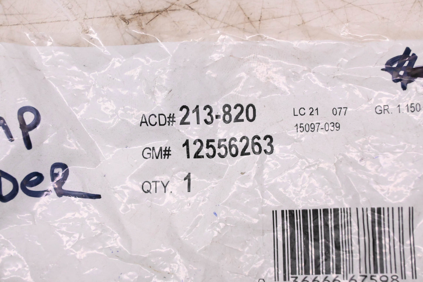 ACDelco 213-820, 12556263 Engine Coolant Temperature Sensor Switch Assembly NOS