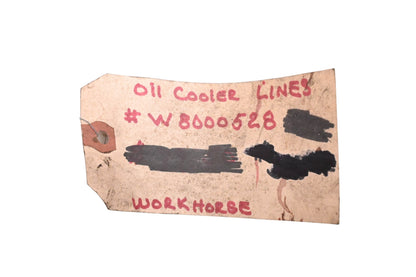 Workhorse W8000528 Oil Cooler Line Assembly Kit NOS