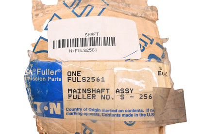 Eaton Fuller S2561 Transmission Mainshaft NOS