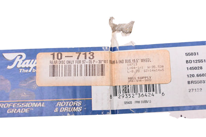 Raybestos 325420, 10-713 Truck Brake Disc Rotor NOS