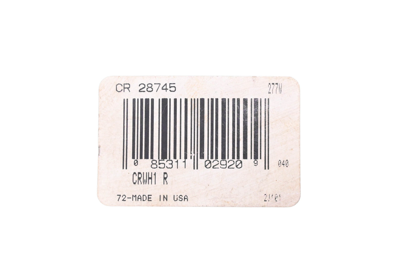 Chicago Rawhide 28745 Oil Seal NOS
