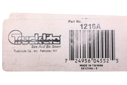 Truck-Lite 1216A Amber 3 Light Bar Assembly NOS