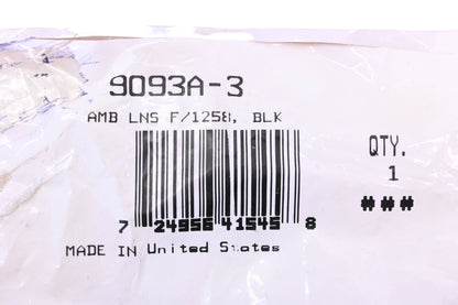 Truck-Lite 9093A-3 Yellow Oval Signal Lens NOS