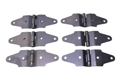 Fleet Engineers 025-E10051 2" Flush Mount Center Hinges Qty 6 NOS