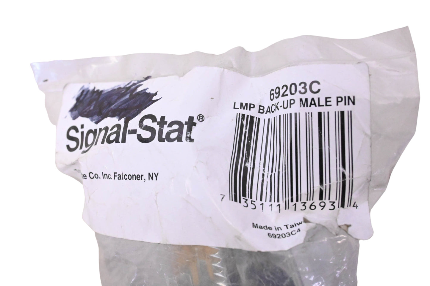 Signal Stat 69203C Clear Incandescent Oval Back-Up Light Assembly NOS