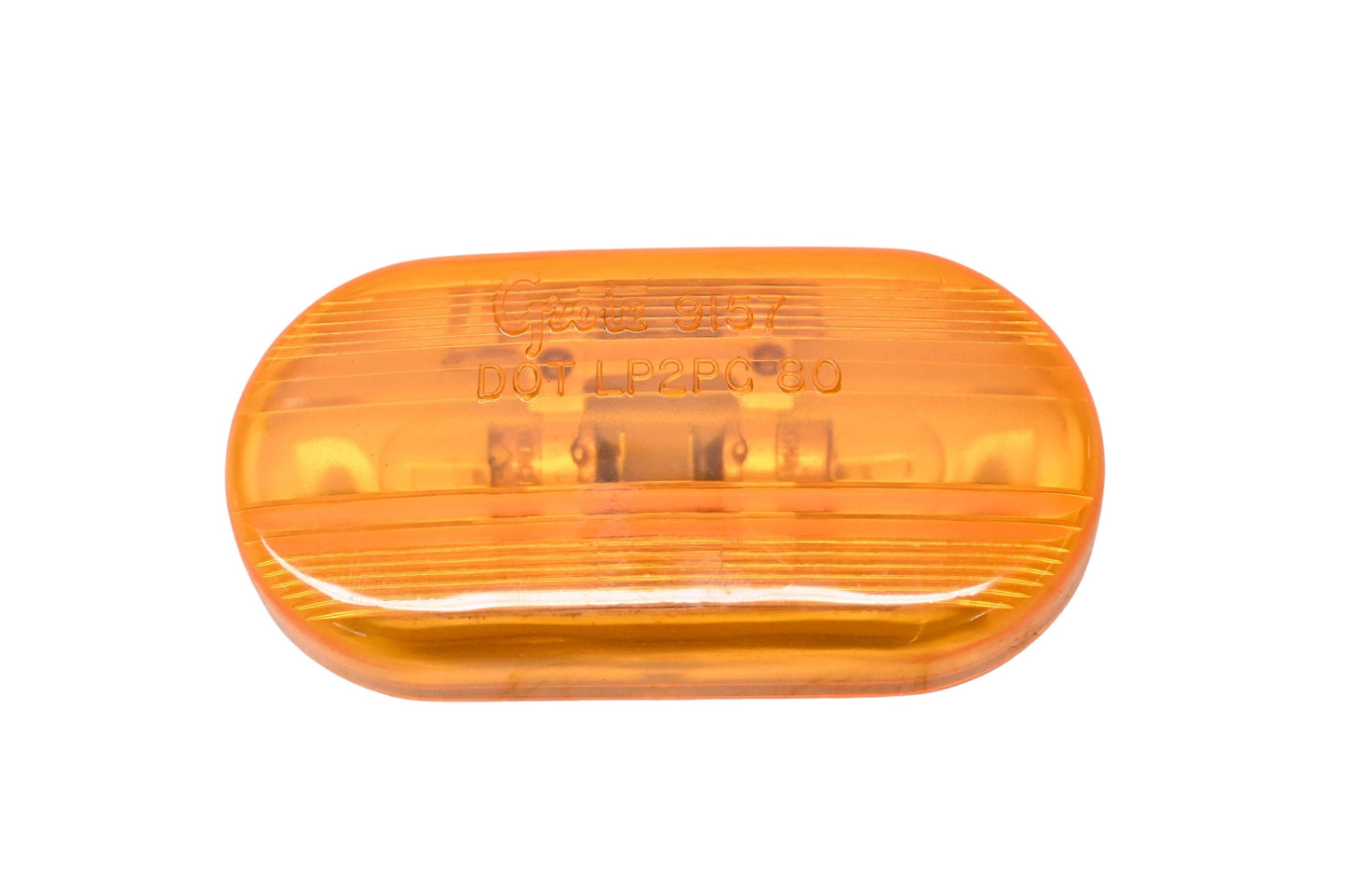 Grote 45433 Yellow Oval Marker Lamp Assembly NOS