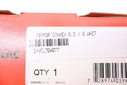 Velvac 704077 Wide Angle Convex Mirror Assembly NOS