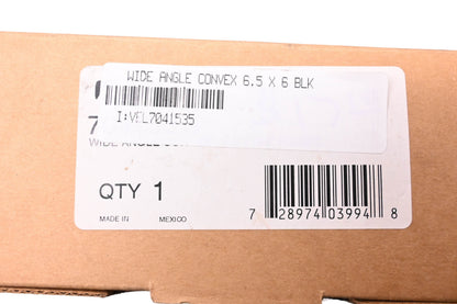 Velvac 7041535 Black Plastic Wide Angle Convex Mirror Assembly NOS