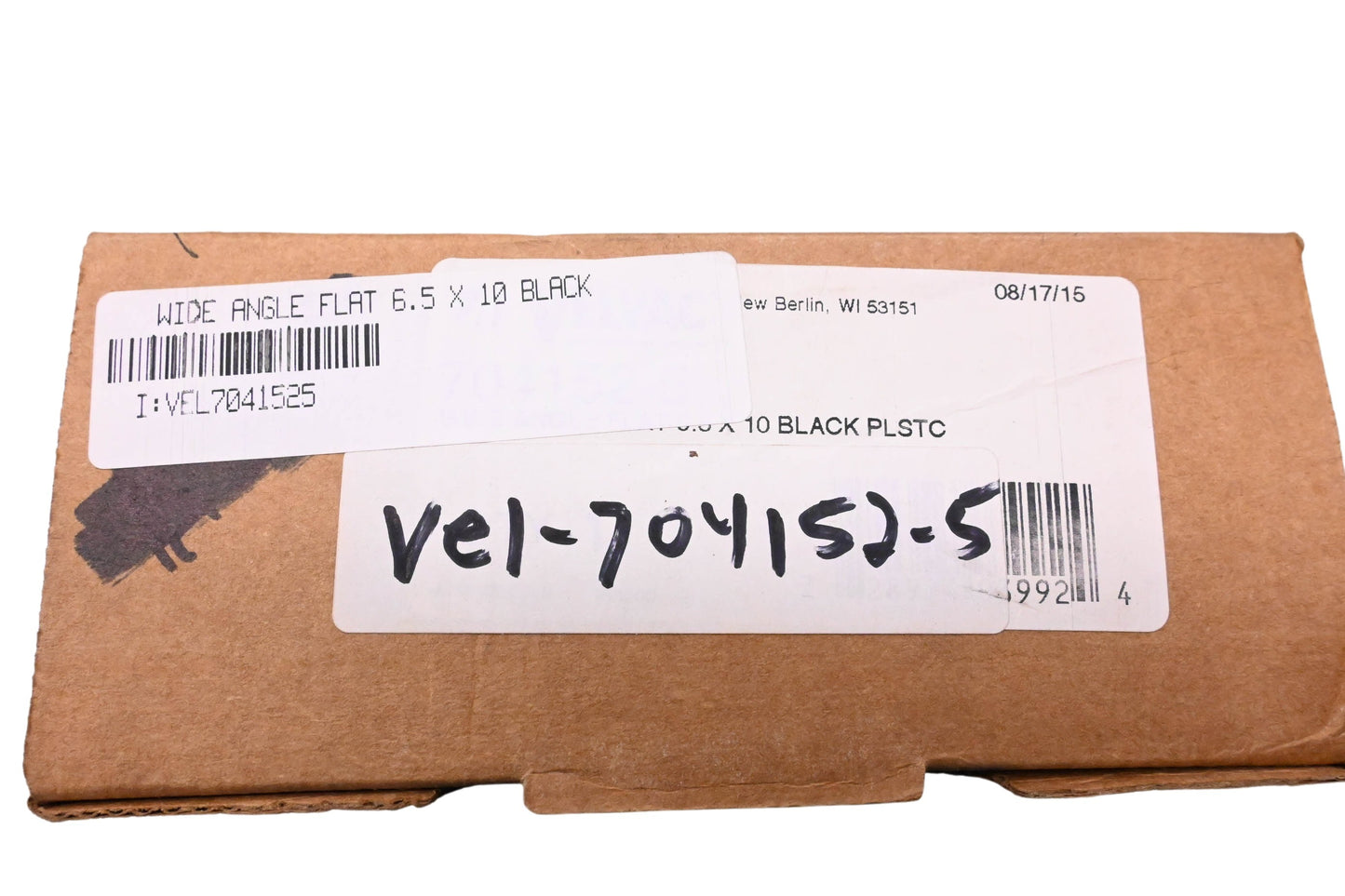 Velvac 7041525 Black Plastic Side View Mirror Assembly NOS