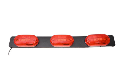 Grote 49072 18.5" Red 3 Light Bar NOS
