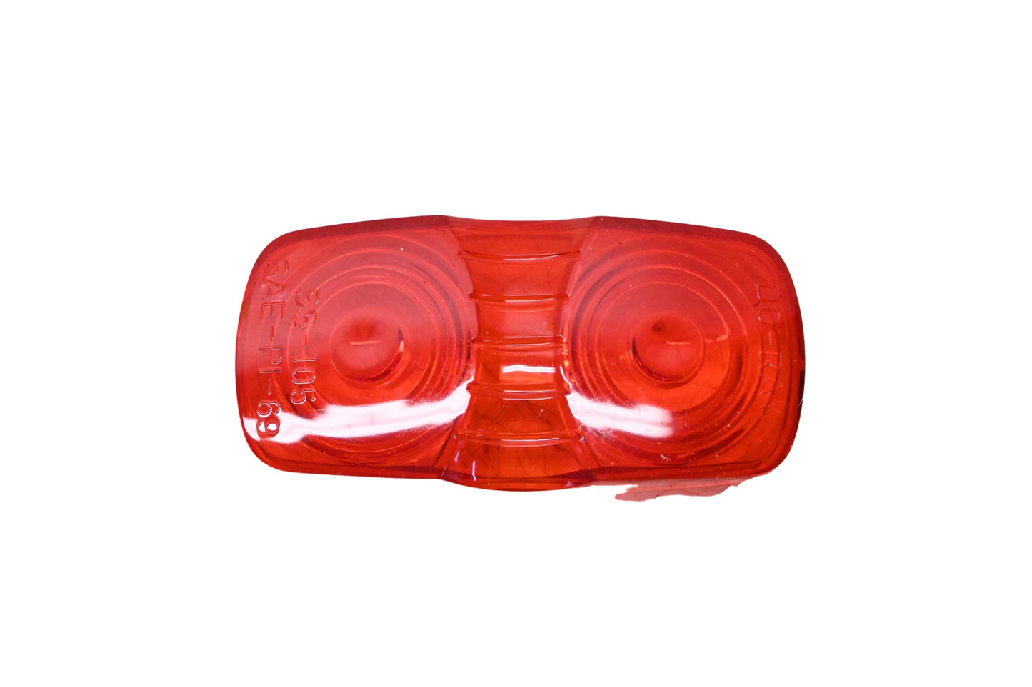 Truck-Lite 9007-3 Red Marker Light Lens NOS
