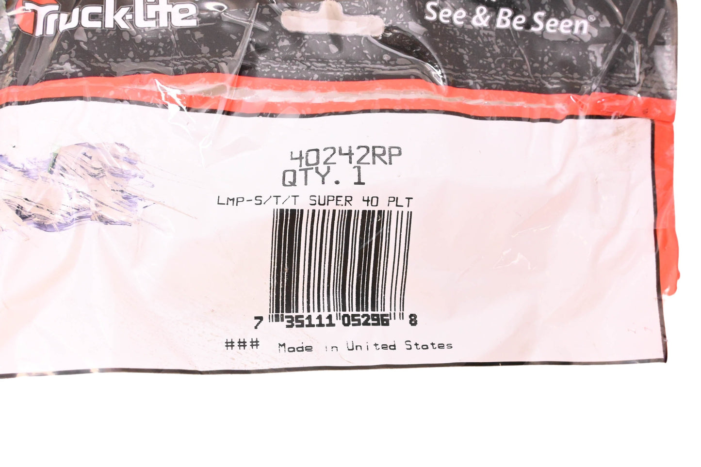 Truck-Lite 40242RP Red Stop/ Turn Signal Assembly NOS