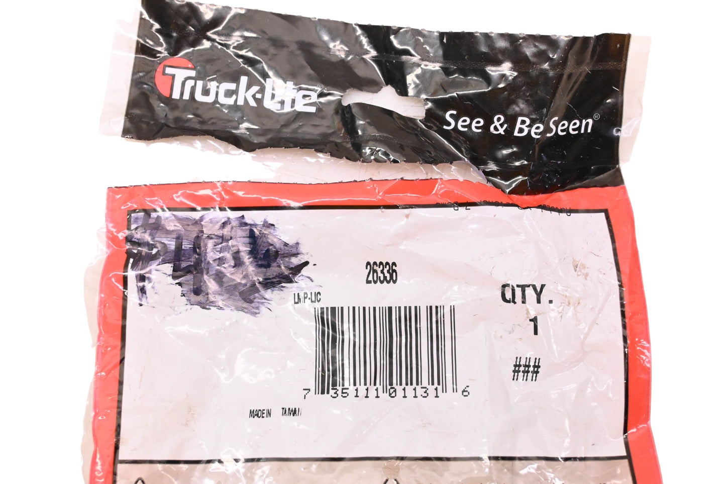 Truck-Lite 26336 License Plate Light Assembly NOS