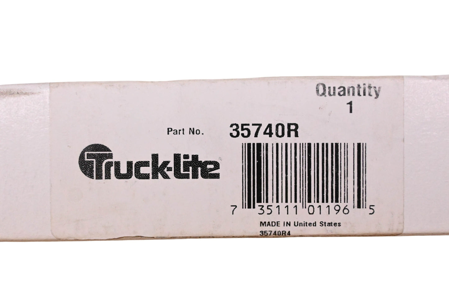 Truck-Lite 35740R Red Aluminum Identification Light Bar Assembly NOS