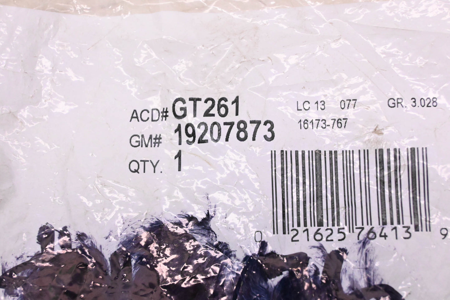 ACDelco GT261 Fuel Gas Tank Cap NOS