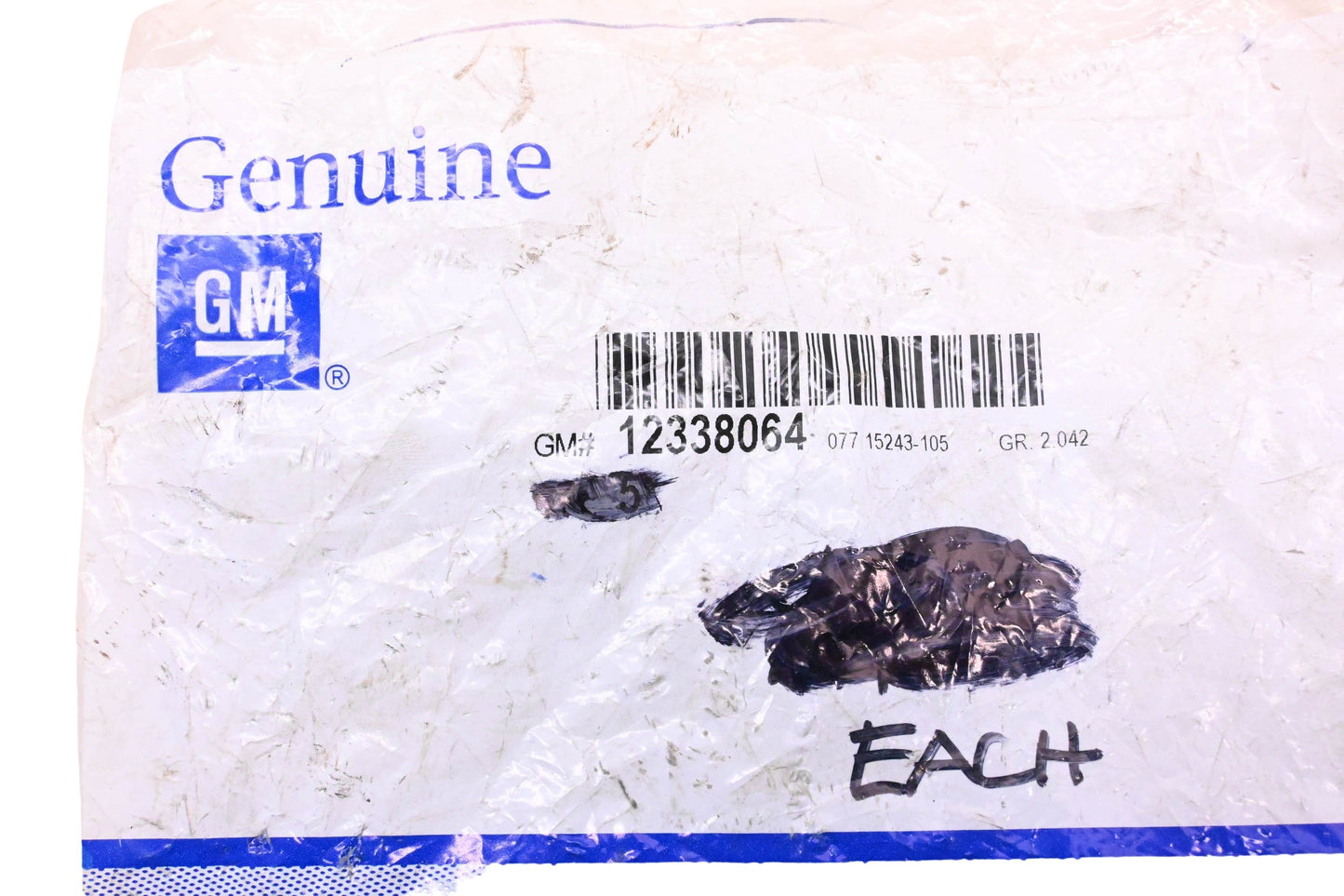 General Motors 12338064 Starter Mount Bolt NOS