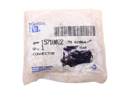 General Motors 15718022 Engine Oil Cooler Hose Connector NOS