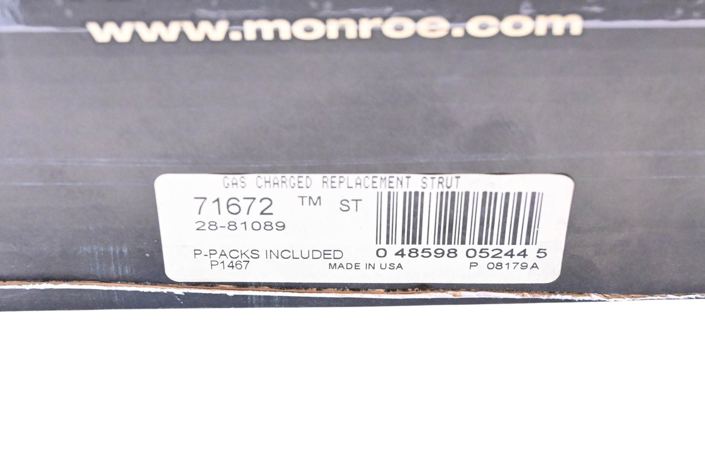 Monroe 71672 Suspension Strut Assembly NOS