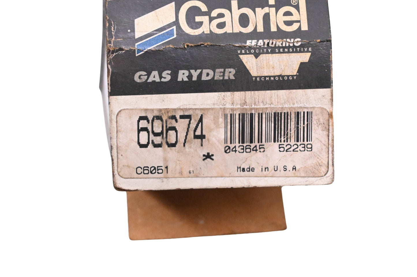 Gabriel 69674 Rear Gas Shock Absorber Assembly Kit NOS