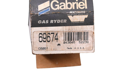 Gabriel 69674 Rear Gas Shock Absorber Assembly Kit NOS