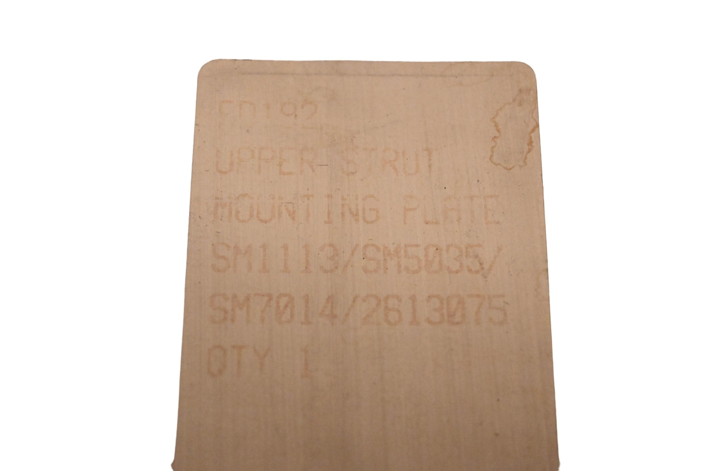 Napa 2613075 Upper Strut Mounting Plate Assembly Kit NOS