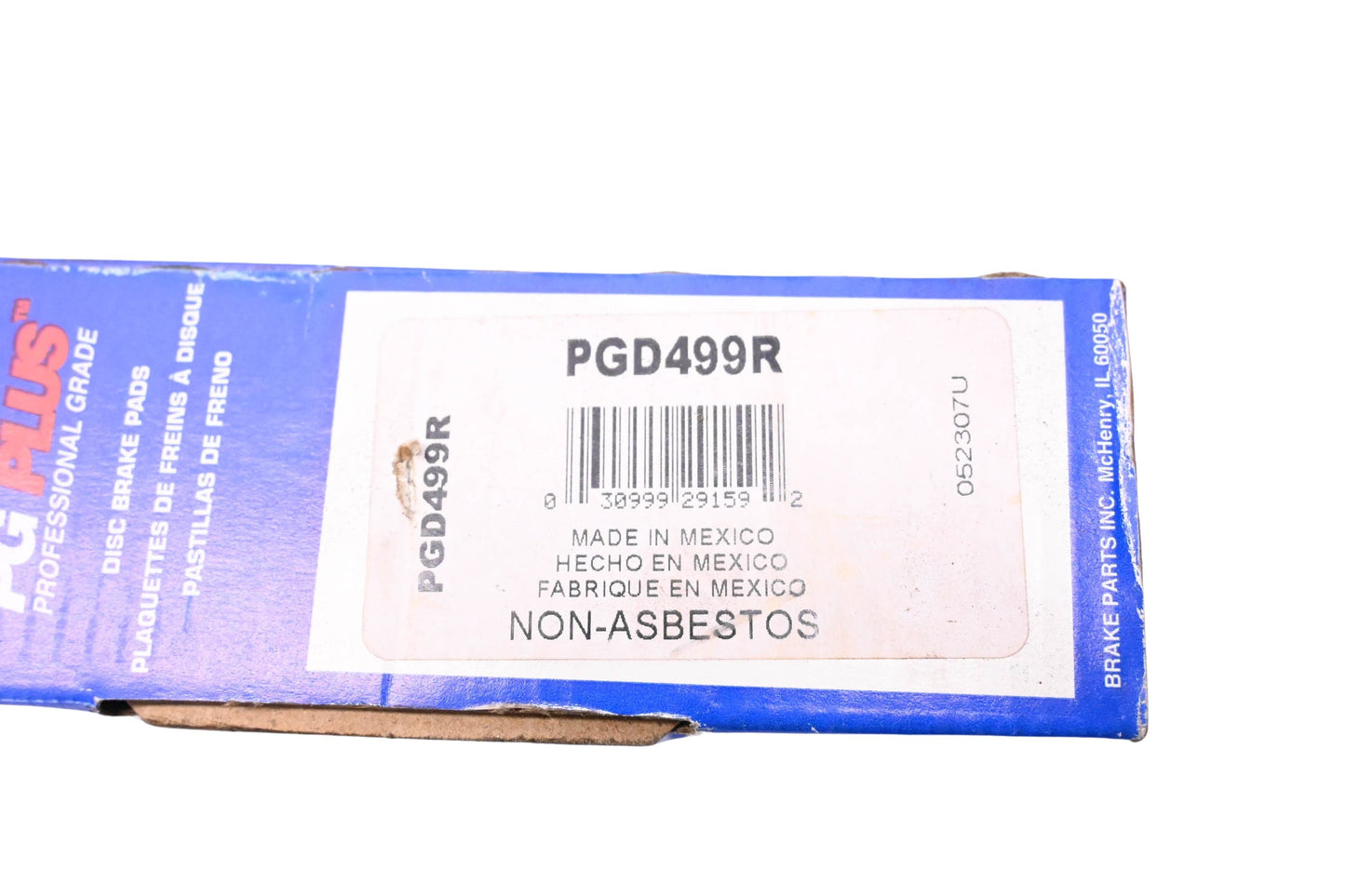 Raybestos PGD499R Disc Brake Pad Kit NOS